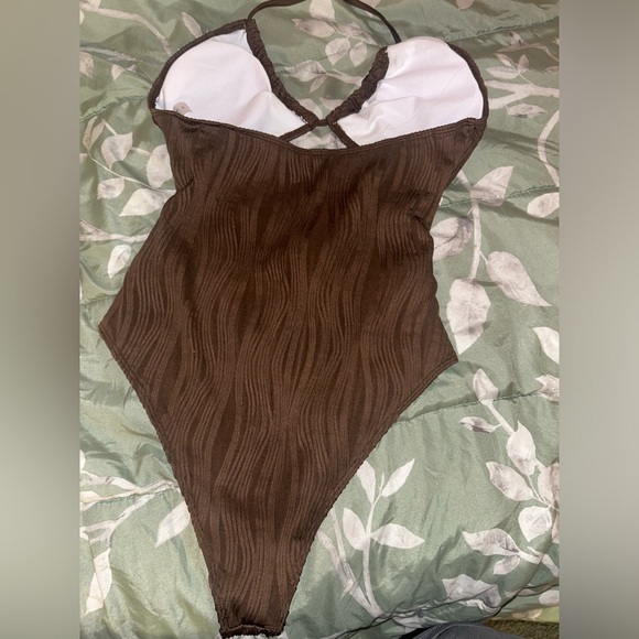 Brown one piece body suit - Picture 6 of 7